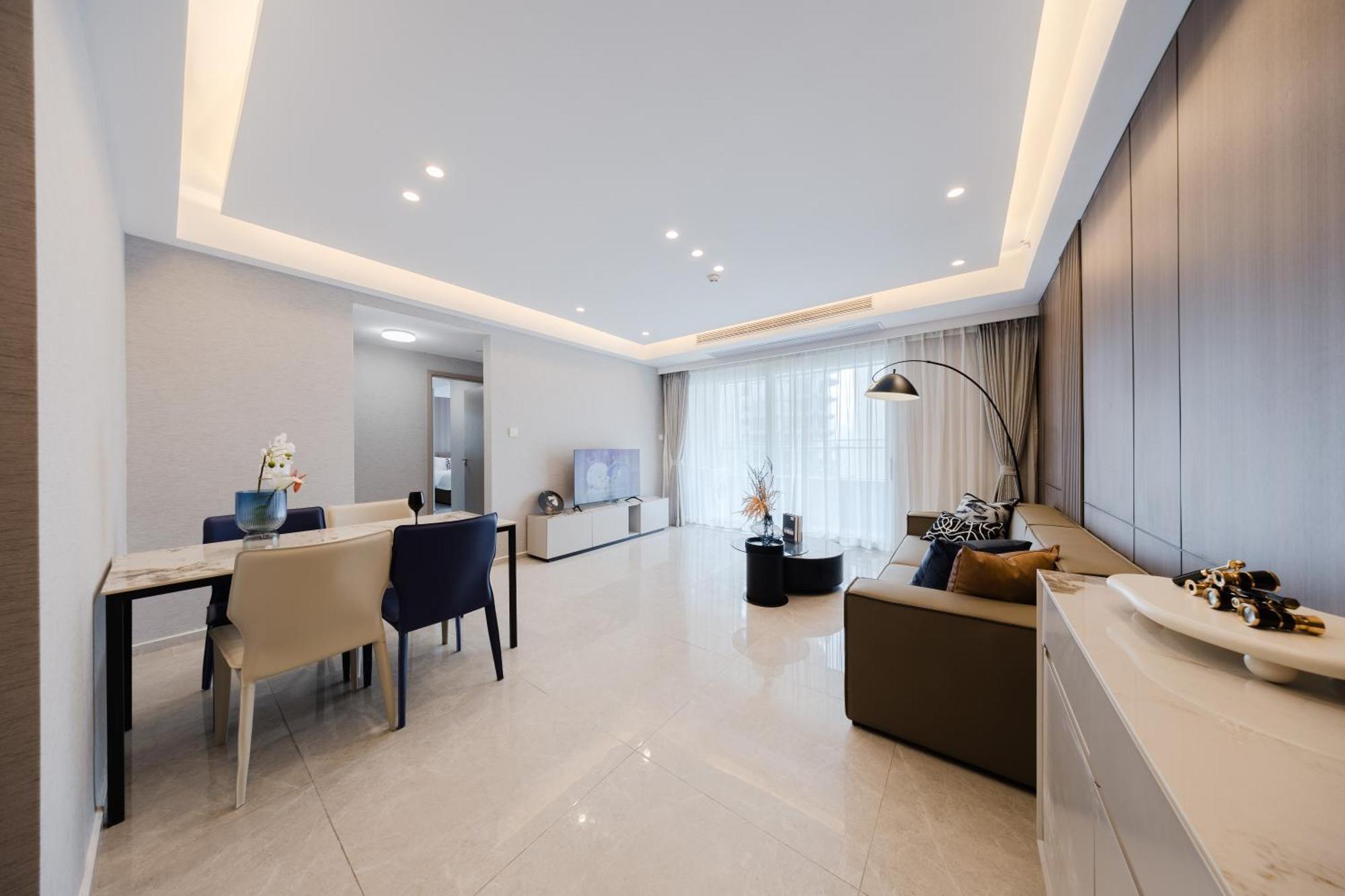 Boruisi Video And Audio Light House - Shenzhen Convention And Exhibition Center Gangxia Metro Station Aparthotel Buitenkant foto