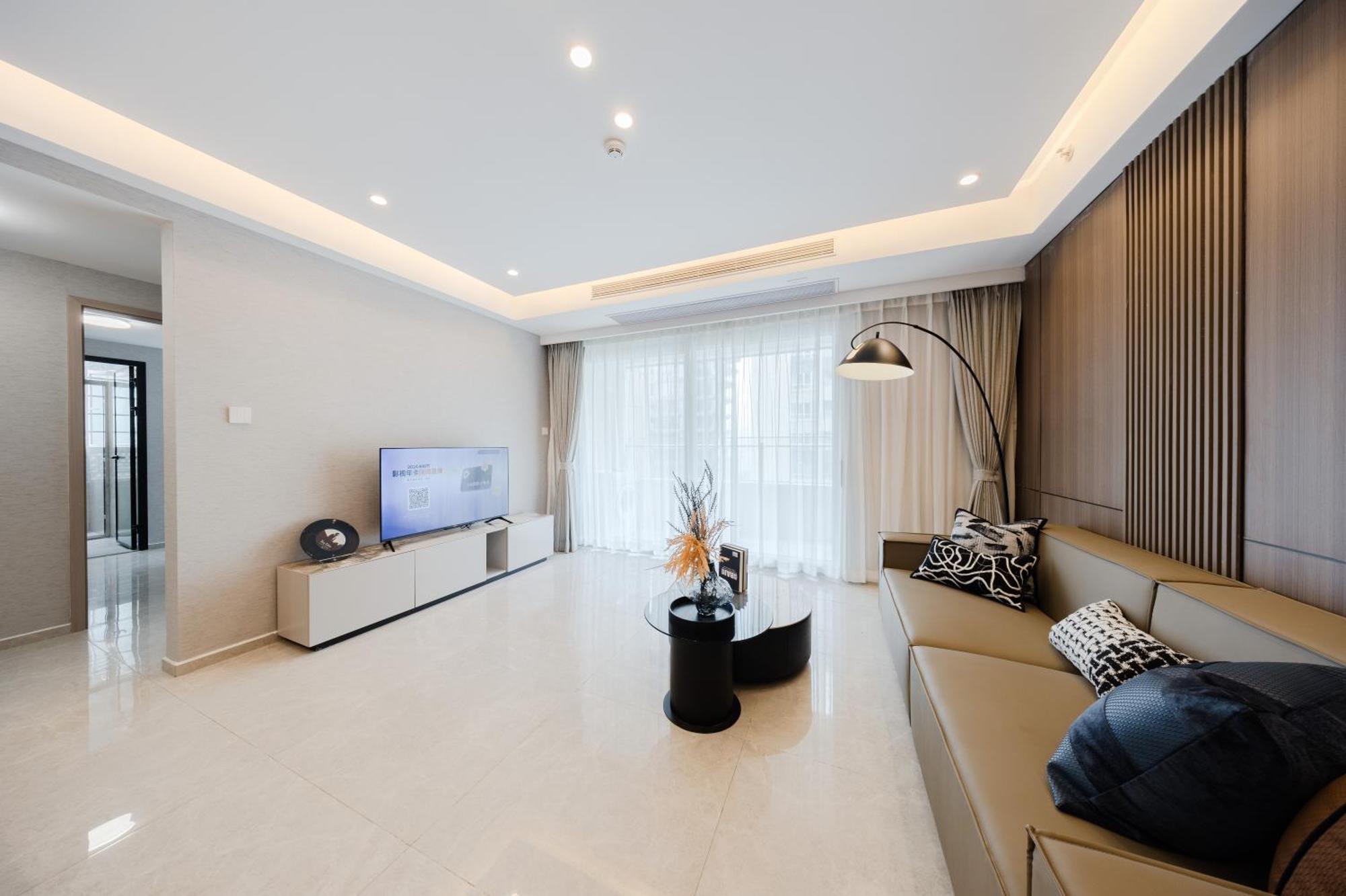 Boruisi Video And Audio Light House - Shenzhen Convention And Exhibition Center Gangxia Metro Station Aparthotel Buitenkant foto