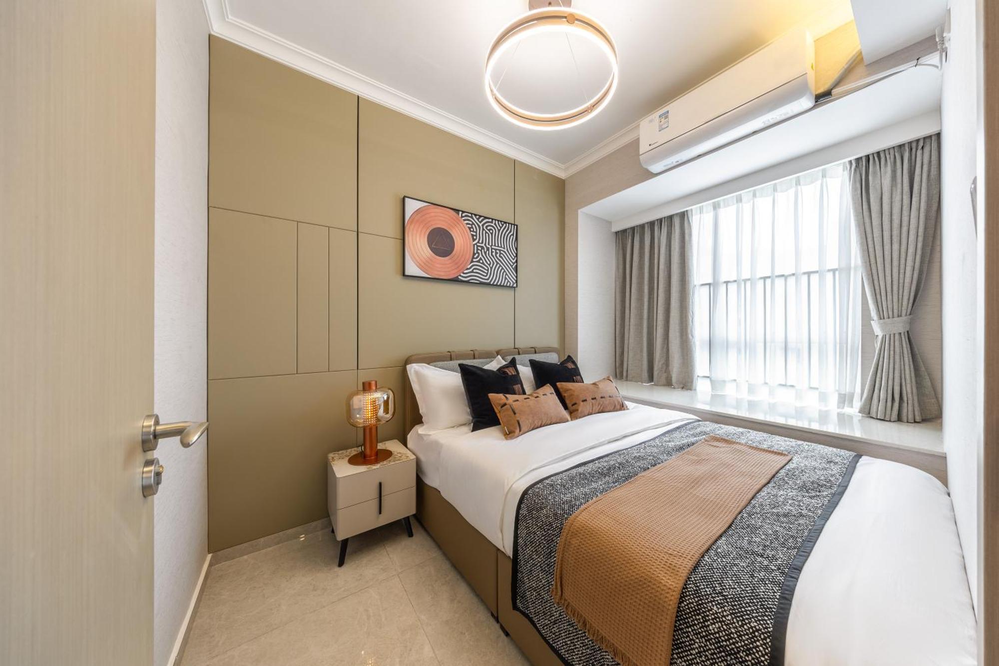 Boruisi Video And Audio Light House - Shenzhen Convention And Exhibition Center Gangxia Metro Station Aparthotel Buitenkant foto