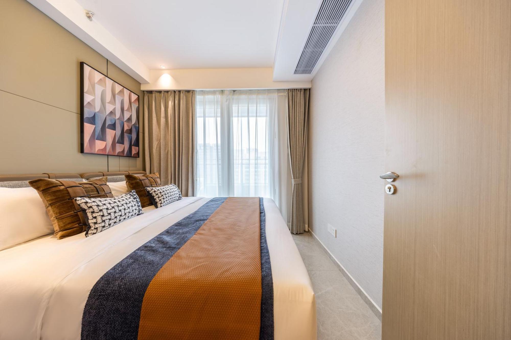 Boruisi Video And Audio Light House - Shenzhen Convention And Exhibition Center Gangxia Metro Station Aparthotel Buitenkant foto