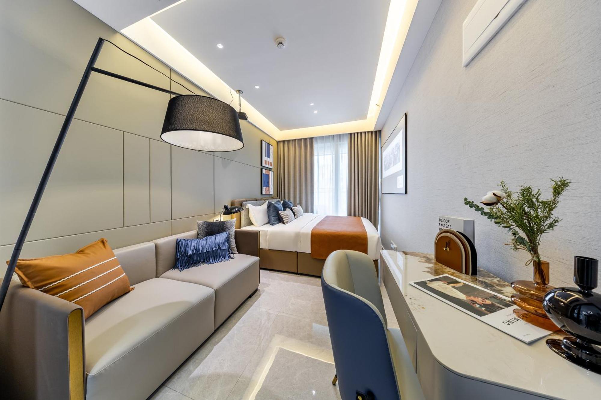 Boruisi Video And Audio Light House - Shenzhen Convention And Exhibition Center Gangxia Metro Station Aparthotel Buitenkant foto