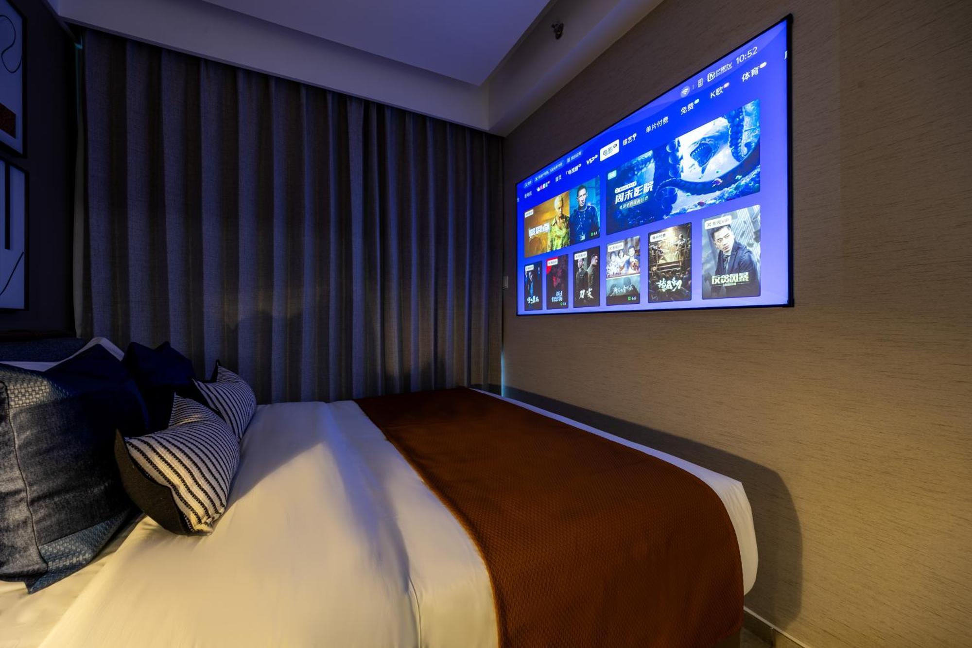 Boruisi Video And Audio Light House - Shenzhen Convention And Exhibition Center Gangxia Metro Station Aparthotel Buitenkant foto
